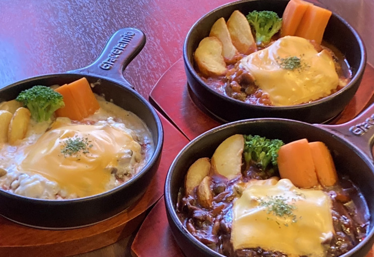 煮込みハンバーグ〜クリームソース〜