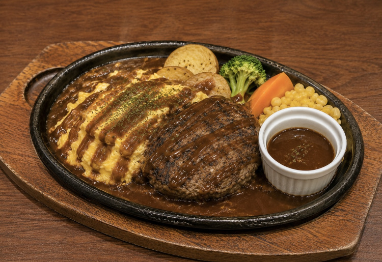 【期間限定】静岡牛オムデミハンバーグランチ